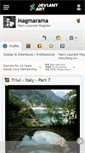 Mobile Screenshot of magmarama.deviantart.com
