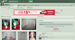 Desktop Screenshot of amaya19.deviantart.com