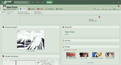 Desktop Screenshot of nano-truck.deviantart.com