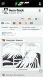 Mobile Screenshot of nano-truck.deviantart.com