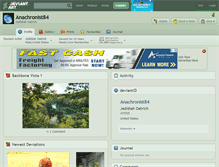 Tablet Screenshot of anachronist84.deviantart.com