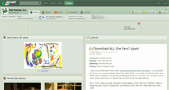 Desktop Screenshot of marioman-64.deviantart.com