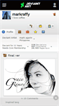 Mobile Screenshot of markraffy.deviantart.com