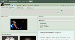 Desktop Screenshot of front-stage.deviantart.com