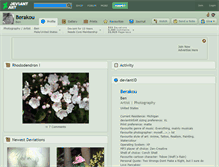 Tablet Screenshot of berakou.deviantart.com
