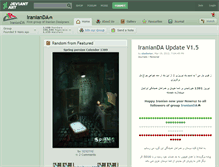 Tablet Screenshot of iranianda.deviantart.com