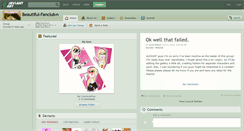 Desktop Screenshot of beautiful-fanclub.deviantart.com