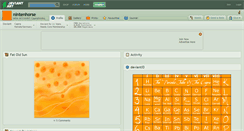 Desktop Screenshot of nintenhorse.deviantart.com