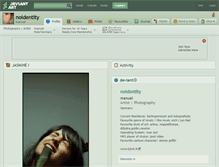 Tablet Screenshot of noidentity.deviantart.com