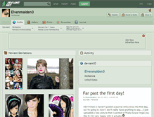 Tablet Screenshot of elvenmaiden3.deviantart.com