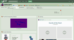 Desktop Screenshot of masterviper4.deviantart.com