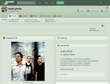 Tablet Screenshot of mesh-photo.deviantart.com