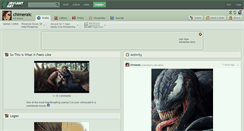 Desktop Screenshot of chimeraic.deviantart.com