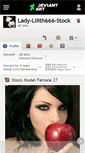 Mobile Screenshot of lady-lilith666-stock.deviantart.com