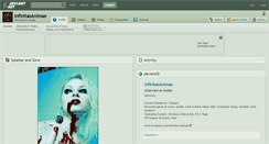 Desktop Screenshot of infinitasanimae.deviantart.com