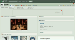 Desktop Screenshot of miz-ray.deviantart.com