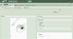 Desktop Screenshot of hollstar.deviantart.com