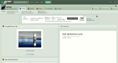 Desktop Screenshot of lunna.deviantart.com