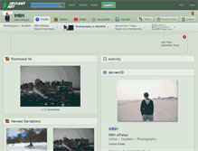 Tablet Screenshot of ihbh.deviantart.com