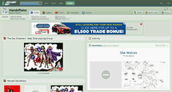 Desktop Screenshot of islandofdelos.deviantart.com