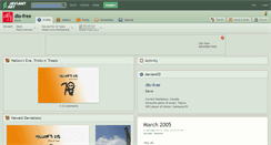 Desktop Screenshot of dio-free.deviantart.com
