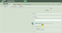 Desktop Screenshot of darkximp.deviantart.com