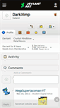 Mobile Screenshot of darkximp.deviantart.com