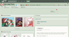 Desktop Screenshot of fallen-angel-flonne.deviantart.com
