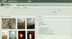 Desktop Screenshot of desyderia.deviantart.com