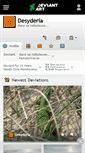Mobile Screenshot of desyderia.deviantart.com