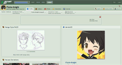 Desktop Screenshot of fizzle-knight.deviantart.com