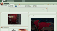 Desktop Screenshot of dragoneye181.deviantart.com