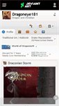 Mobile Screenshot of dragoneye181.deviantart.com