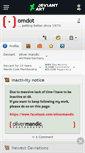 Mobile Screenshot of omdot.deviantart.com