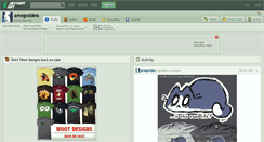 Desktop Screenshot of amegoddess.deviantart.com