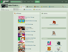 Tablet Screenshot of mate-finder.deviantart.com