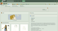 Desktop Screenshot of fabalola.deviantart.com