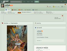 Tablet Screenshot of jeffieb.deviantart.com