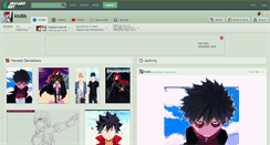 Desktop Screenshot of kisi86.deviantart.com