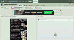 Desktop Screenshot of morphy-mcmorpherson.deviantart.com
