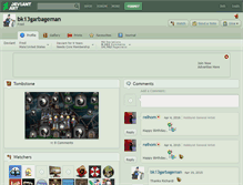 Tablet Screenshot of bk13garbageman.deviantart.com