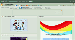 Desktop Screenshot of guardianangel07.deviantart.com