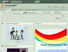 Tablet Screenshot of guardianangel07.deviantart.com