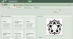 Desktop Screenshot of issher.deviantart.com