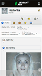 Mobile Screenshot of hesionka.deviantart.com