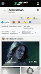 Mobile Screenshot of depressman.deviantart.com