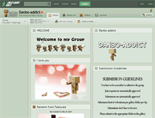 Tablet Screenshot of danbo-addict.deviantart.com