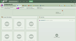 Desktop Screenshot of cynderules101.deviantart.com