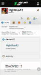 Mobile Screenshot of nightrun82.deviantart.com