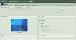 Desktop Screenshot of billy-x.deviantart.com